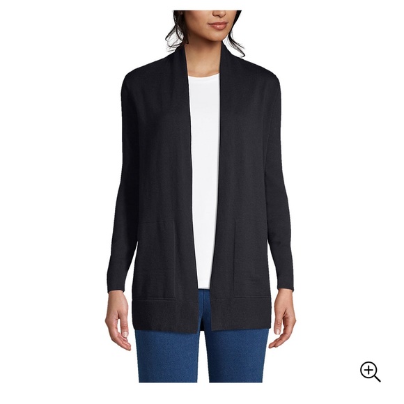 Lands End Cardigan - Size 1X - Picture 1 of 8